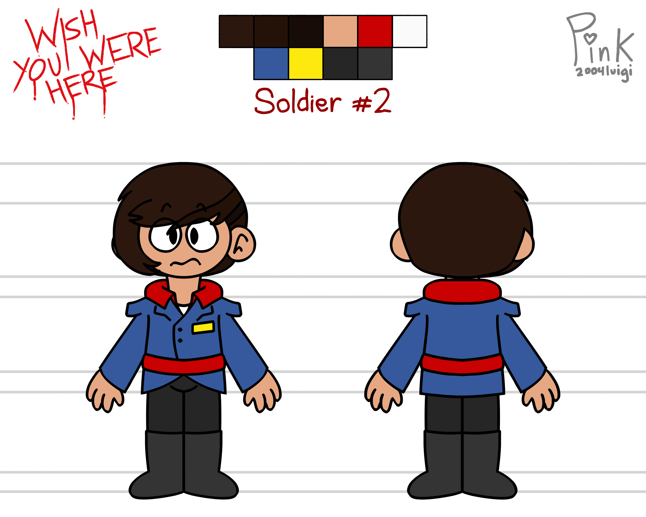 WYWH Soldier 2 Reference (Pink Vers.)